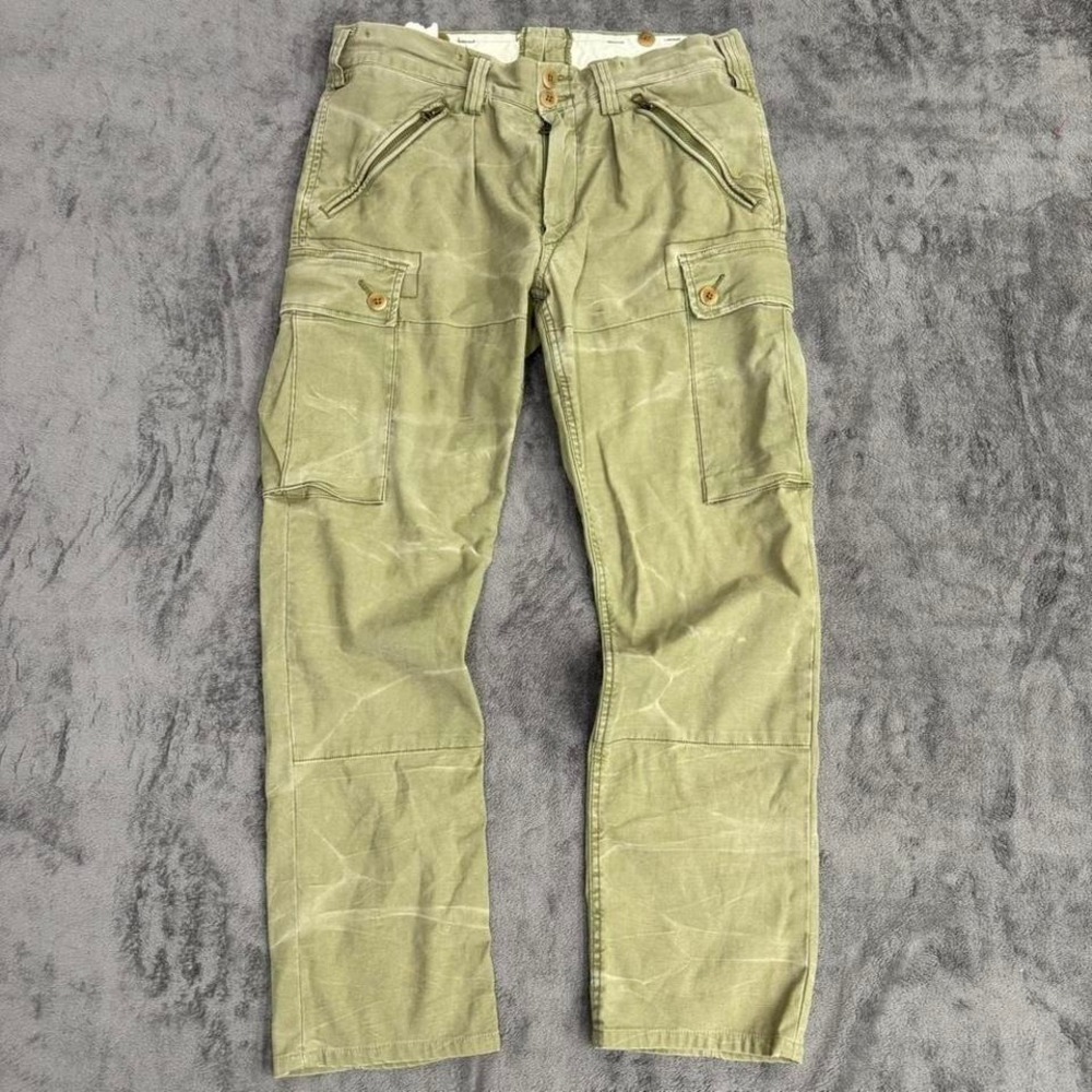 olo Ralph Lauren Utility Surplus Cargo Pants Mens 33x28 Green Military Style